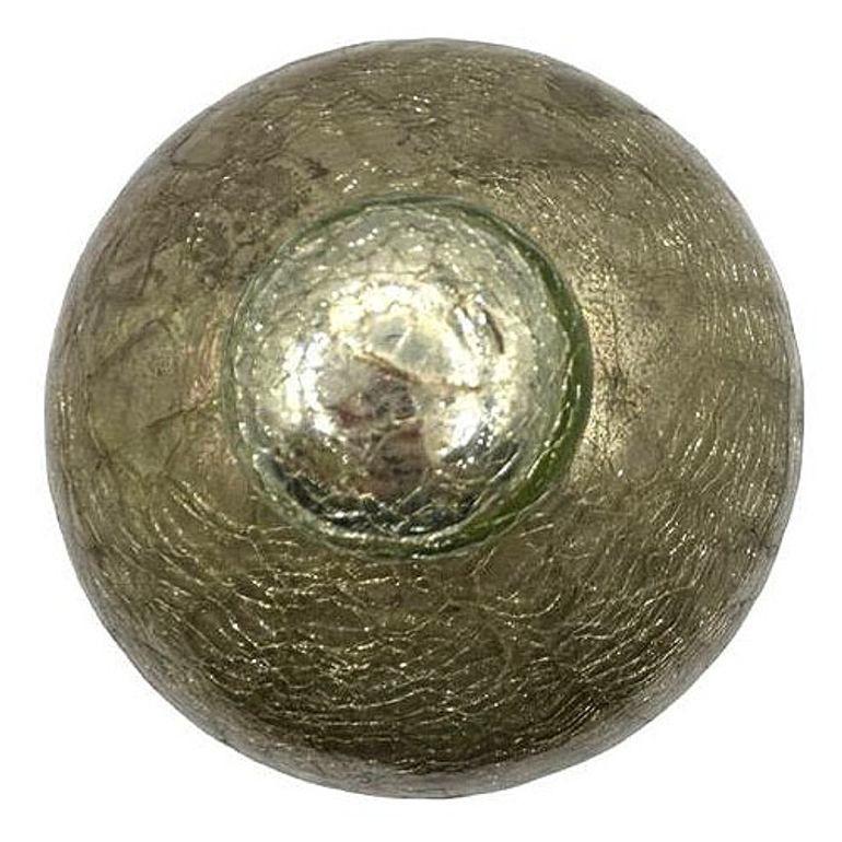 Juego de Huevo decantador y chupito de cristal de mercurio checoslovaco Art Decó siglo XX en venta