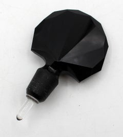 Frasco de perfume checoslovaco de estilo Art Déco temprano