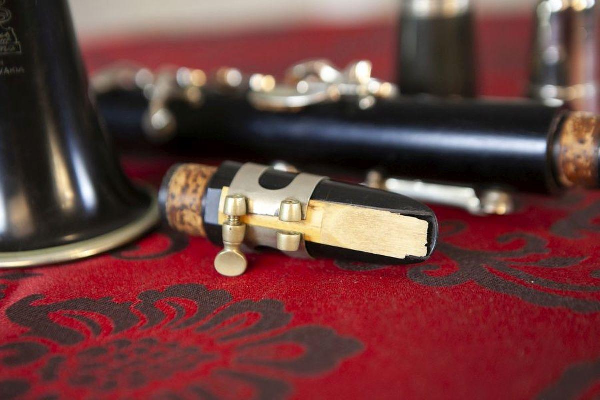 Clarinete checoslovaco de lignatón de mediados. XX Madera en venta