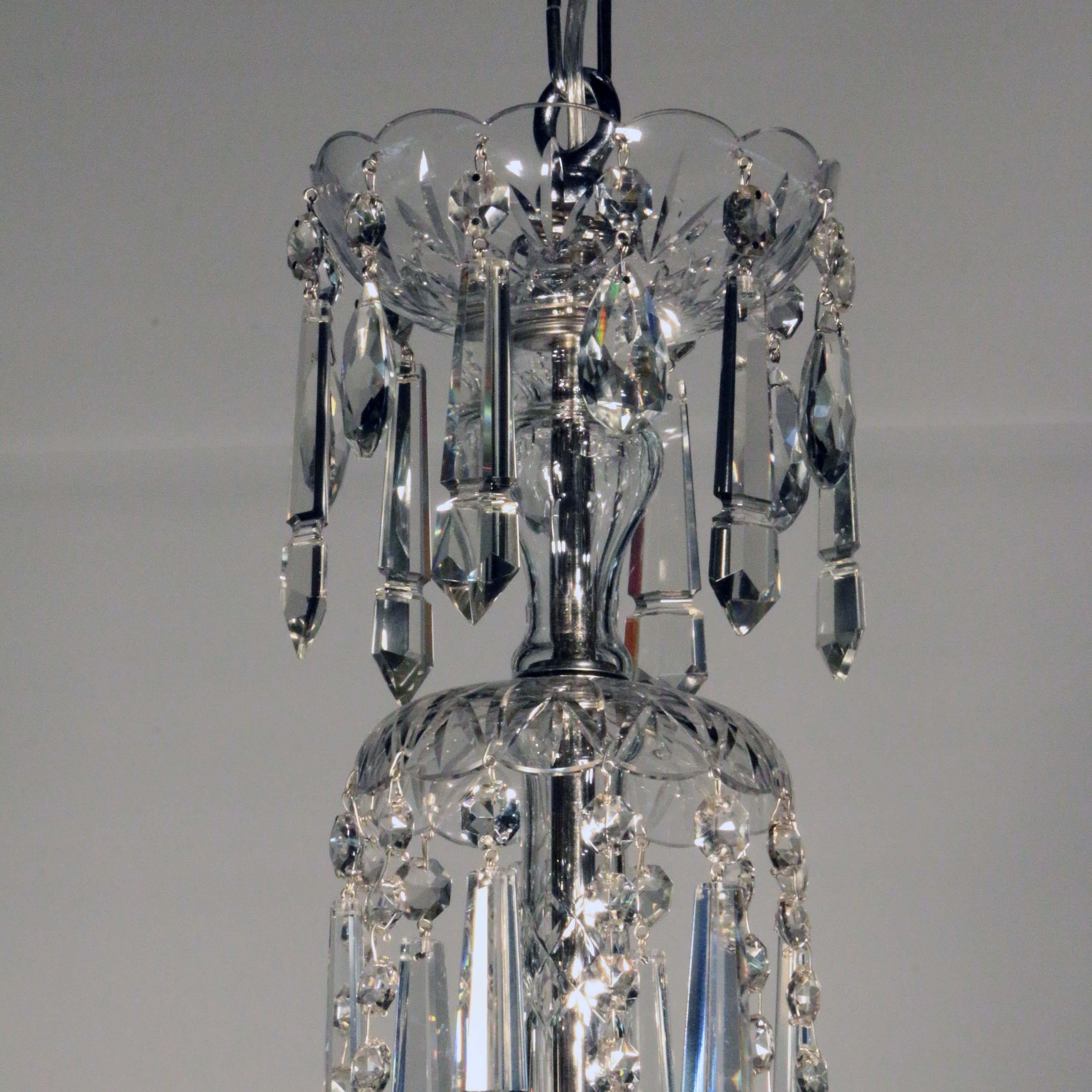 Glass Drop Crystal Chandelier Black 32in Diameter Glass Drop Crystal Chandelier Black 32in Diameter