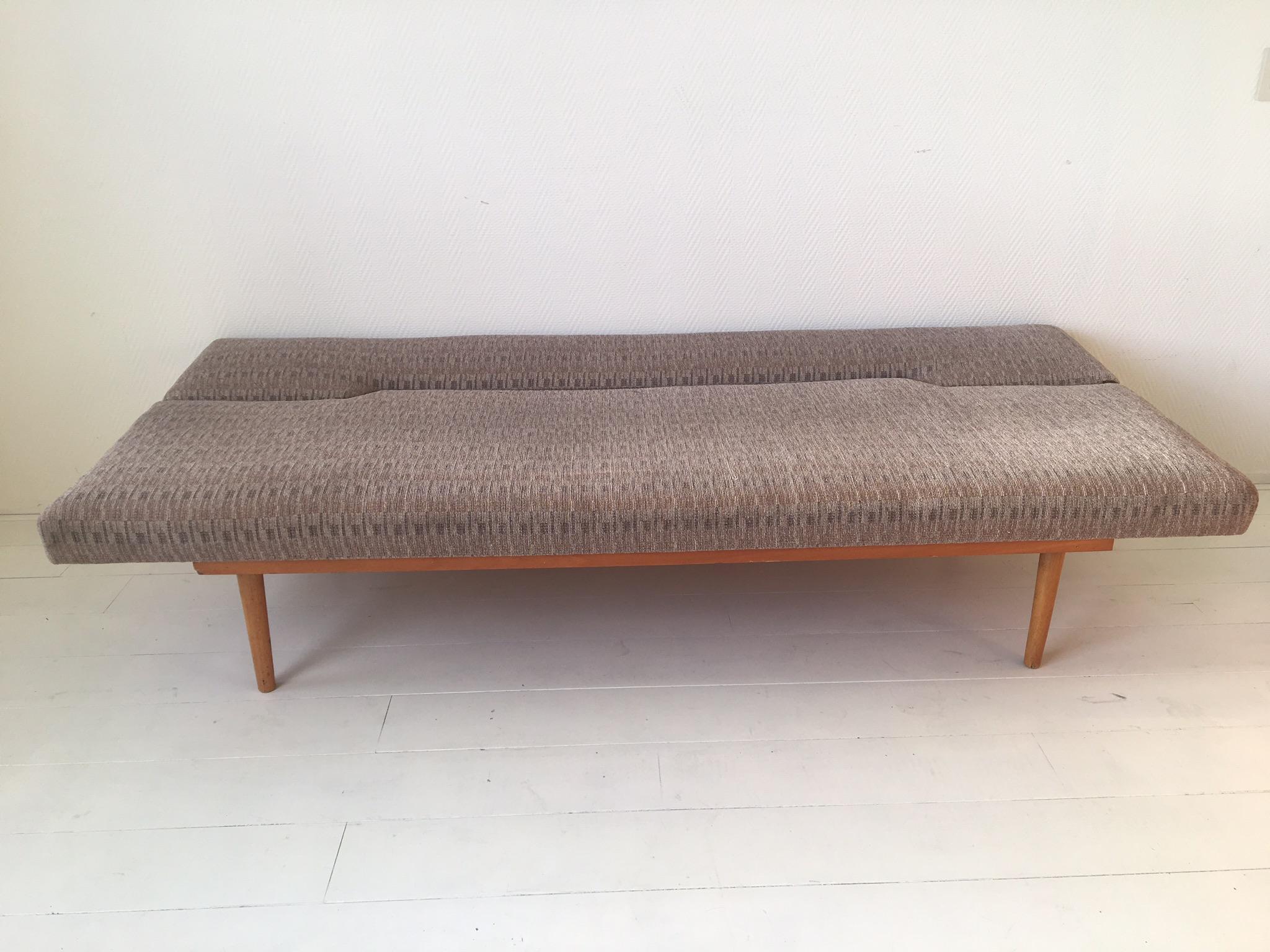 20th Century Czechoslovakian Sofa, Sleeper Sofa, Daybed by Miroslav Navratil, 1960s