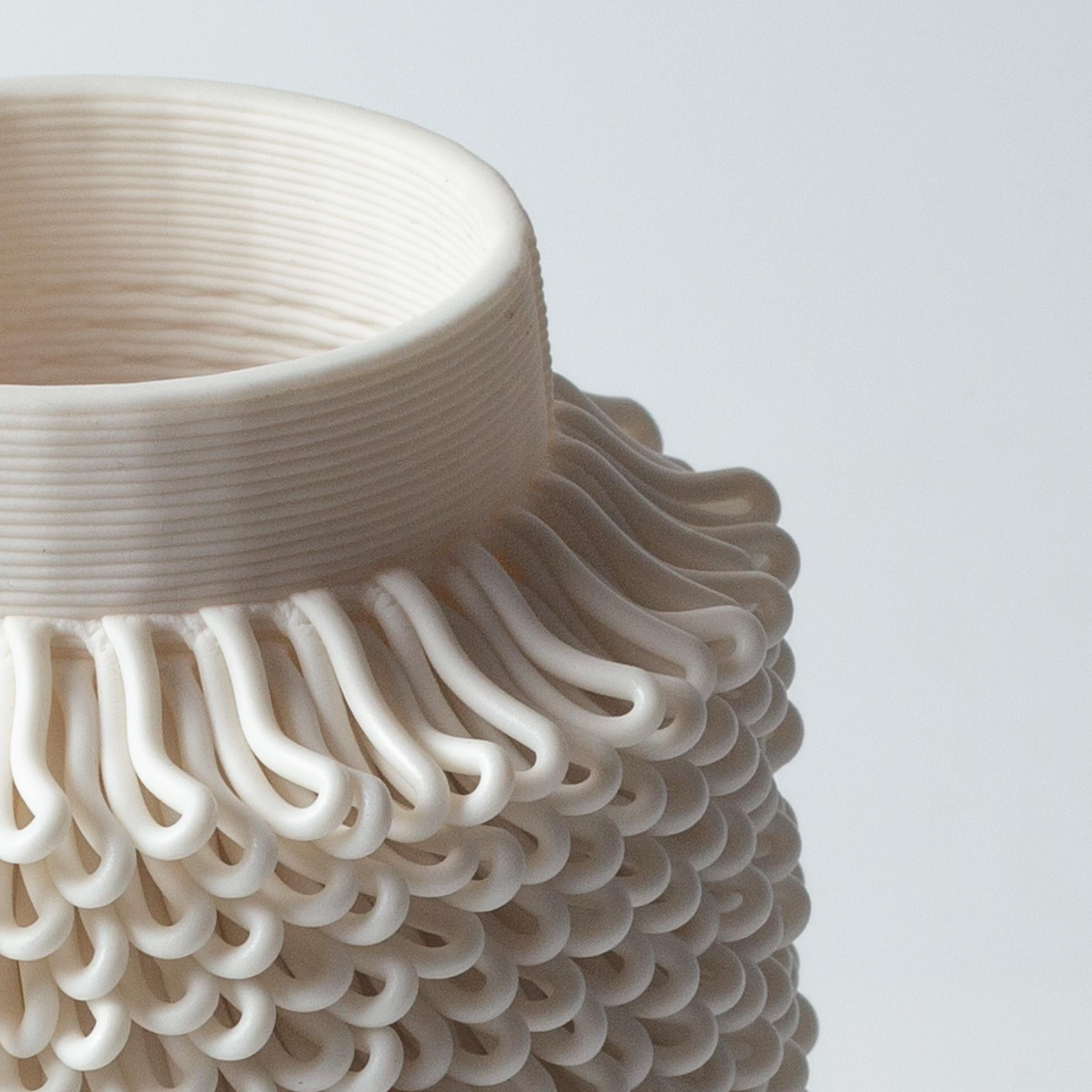 D-0111 Dash Collection, 3D Printed Ceramics by Yiannis Vogdanis, BinaryCeramics 3
