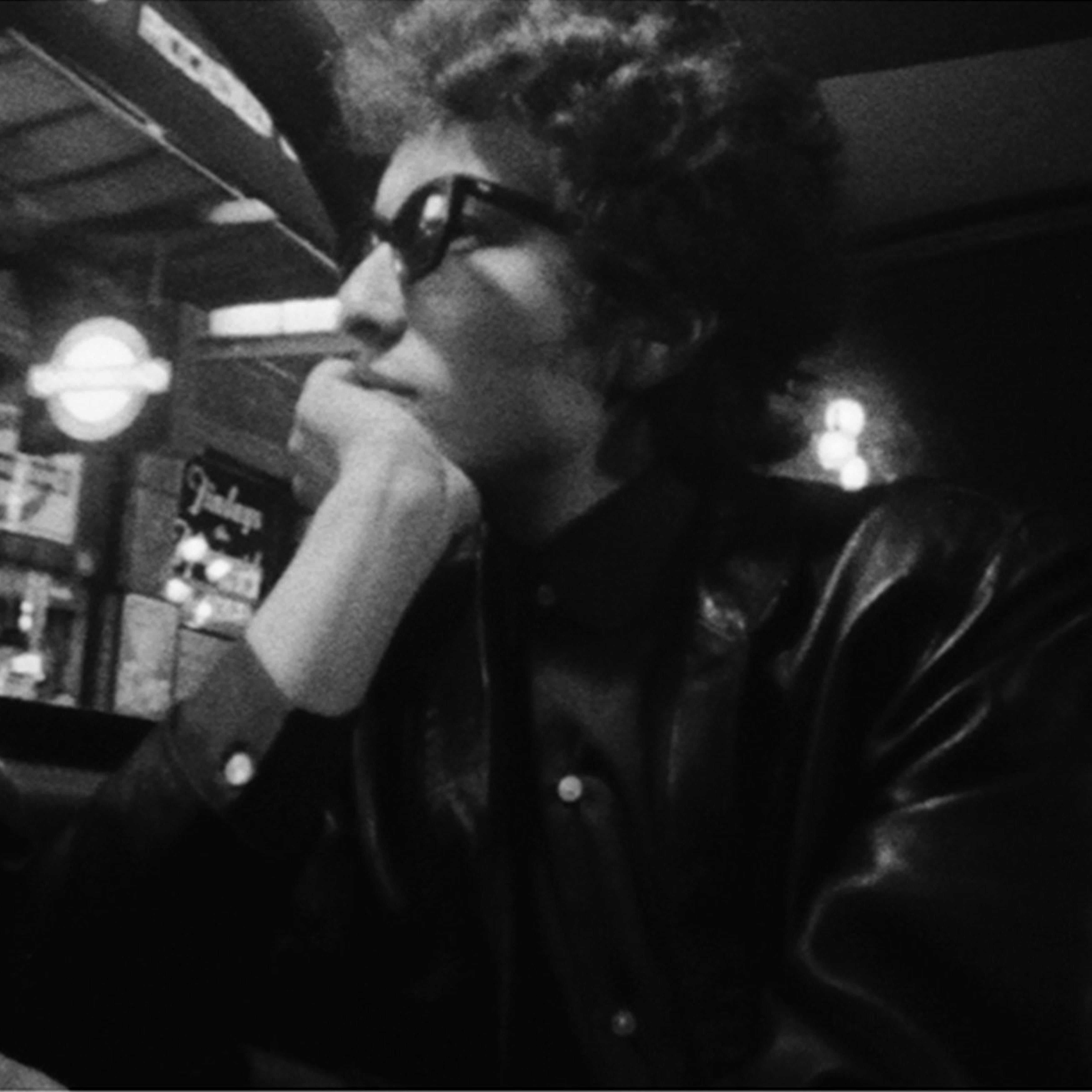 Bob Dylan en route after 1st show at Royal Albert Hall (tryptych)  - Photograph by D.A. Pennebaker