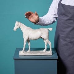D. Brucciani (1815 – 1880) Antique 19th Century Plaster Horse