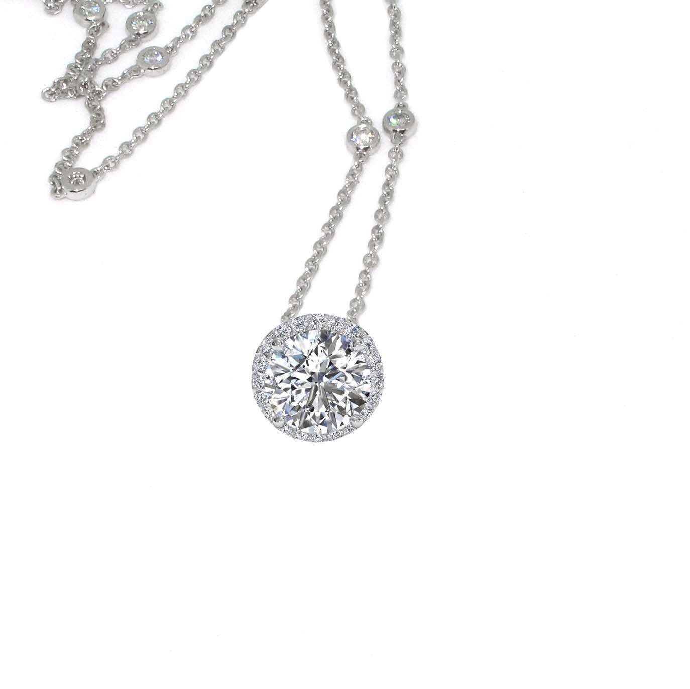 flawless diamond necklace