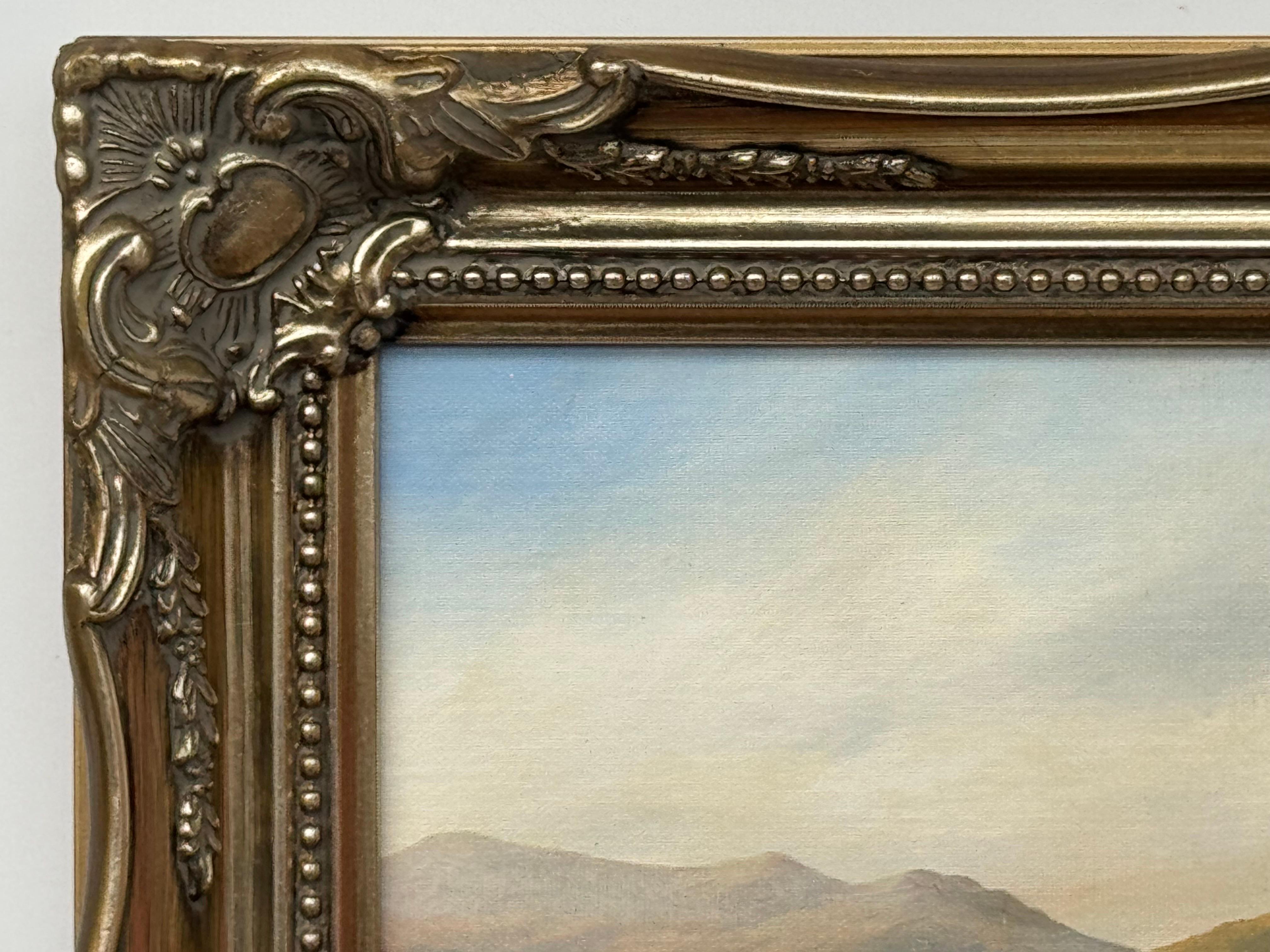 Mountain Lake Landscape of County Donegal Northern Ireland Vintage Irish Art For Sale 5