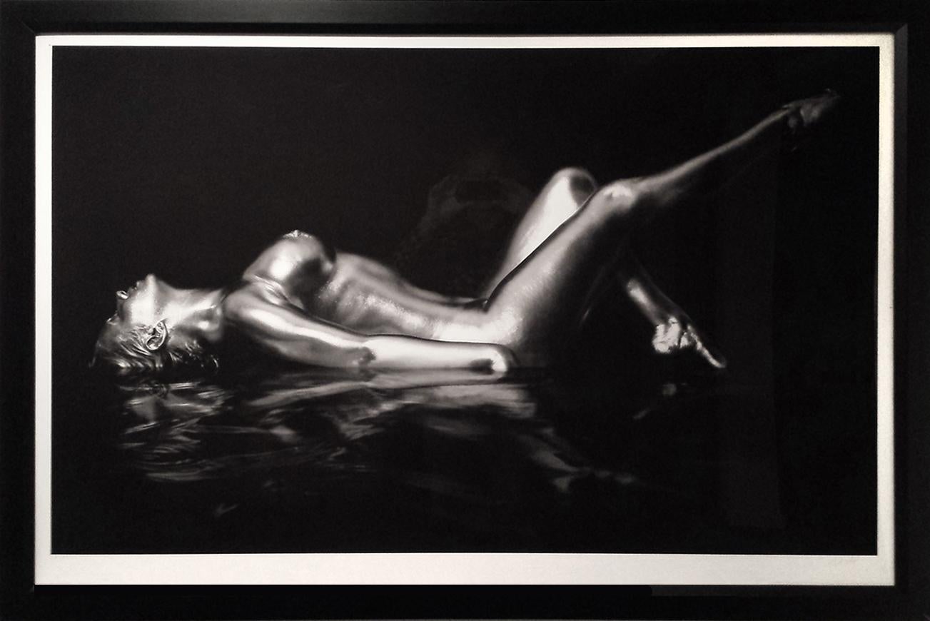 D Flowers Figurative Photograph - Metallic Reflections, Large 38x54"  photograph on rag paper