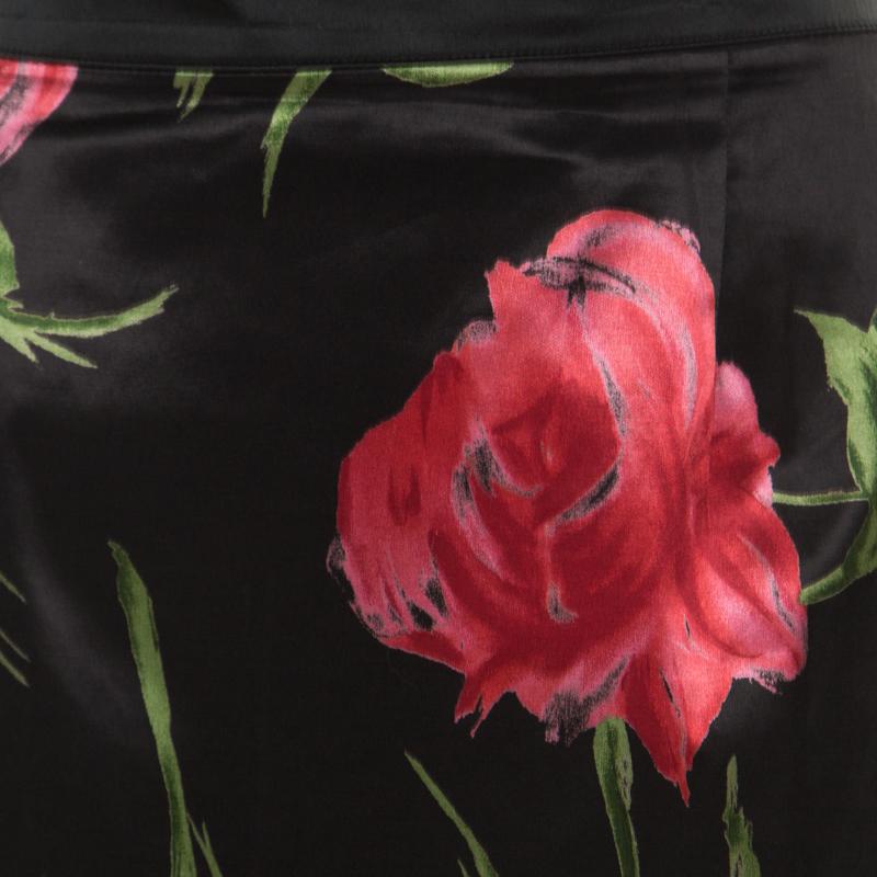 black rose skirt
