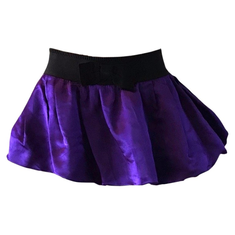 D and G vintage micro skirt For Sale at 1stDibs