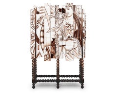 D. Heritage Cabinet with Hand-Painted Tiles by Boca do Lobo 
