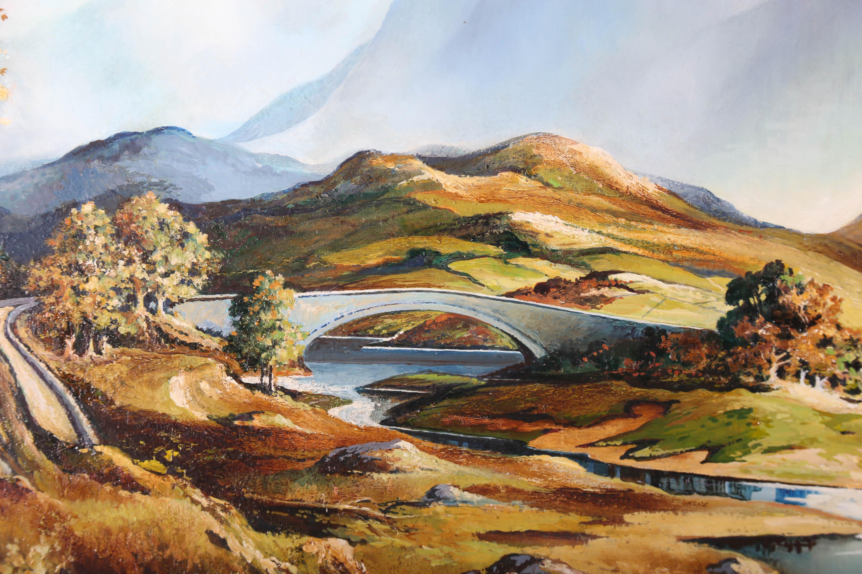 D. J. Strickland  - 1969 Oil, The Winding River For Sale 2