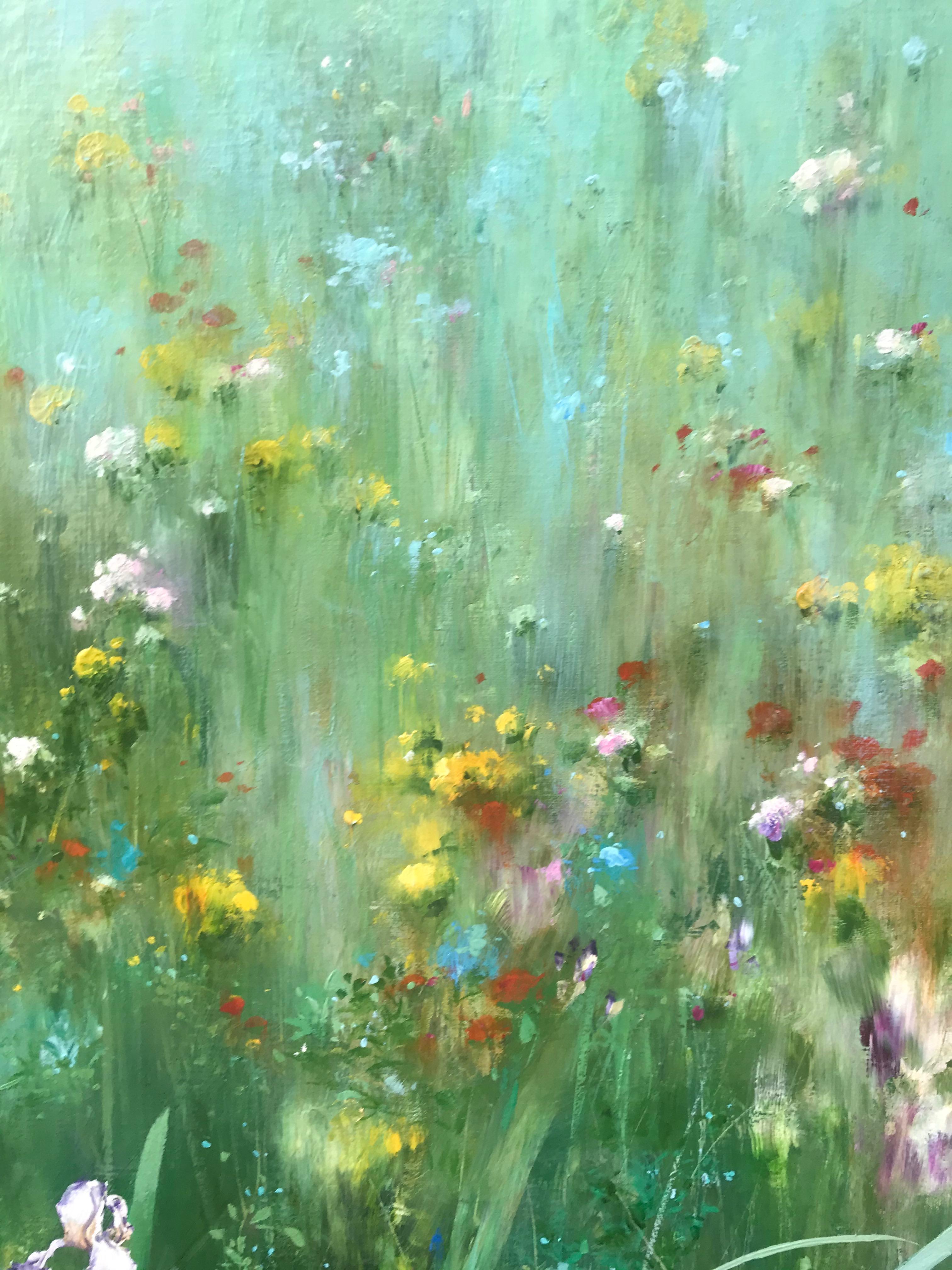 D. LEUNG (1953) 
Also known as pseudonym GRANVILLE
Field with wildflowers
Oil on canvas signed low right - size 92 X 138 cm
Wood frame - size 107 X 153 cm

D. LEUNG
French painter born 1953
Pseudonym : GRANVILLE
Dan Leung lives and works in