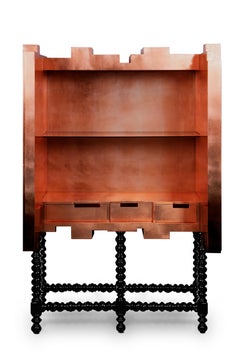 D. Manuel Cabinet - Hand-Crafted Wood & Mahogany - Boca do Lobo