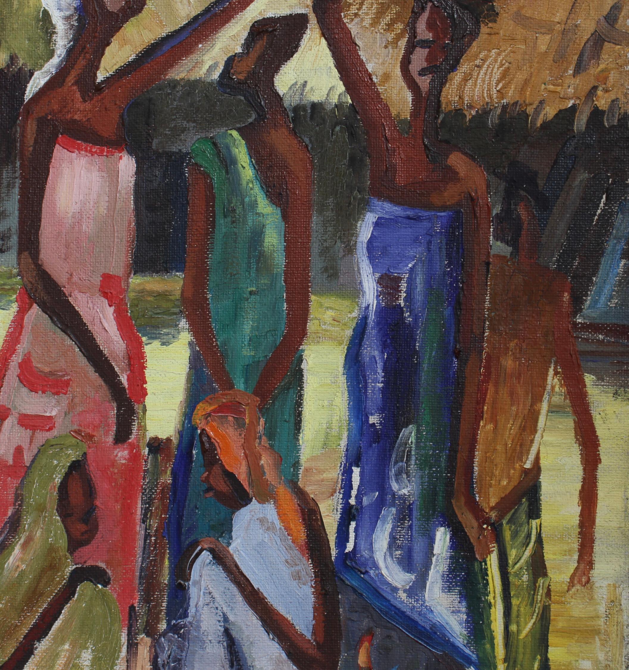 Marché animé de Bamako