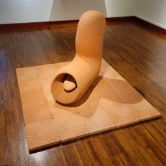 D of the Fertile Crescent Sculptural Object By Caspi Ceramics NL