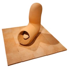 D of the Fertile Crescent Sculptural Object By Caspi Ceramics NL