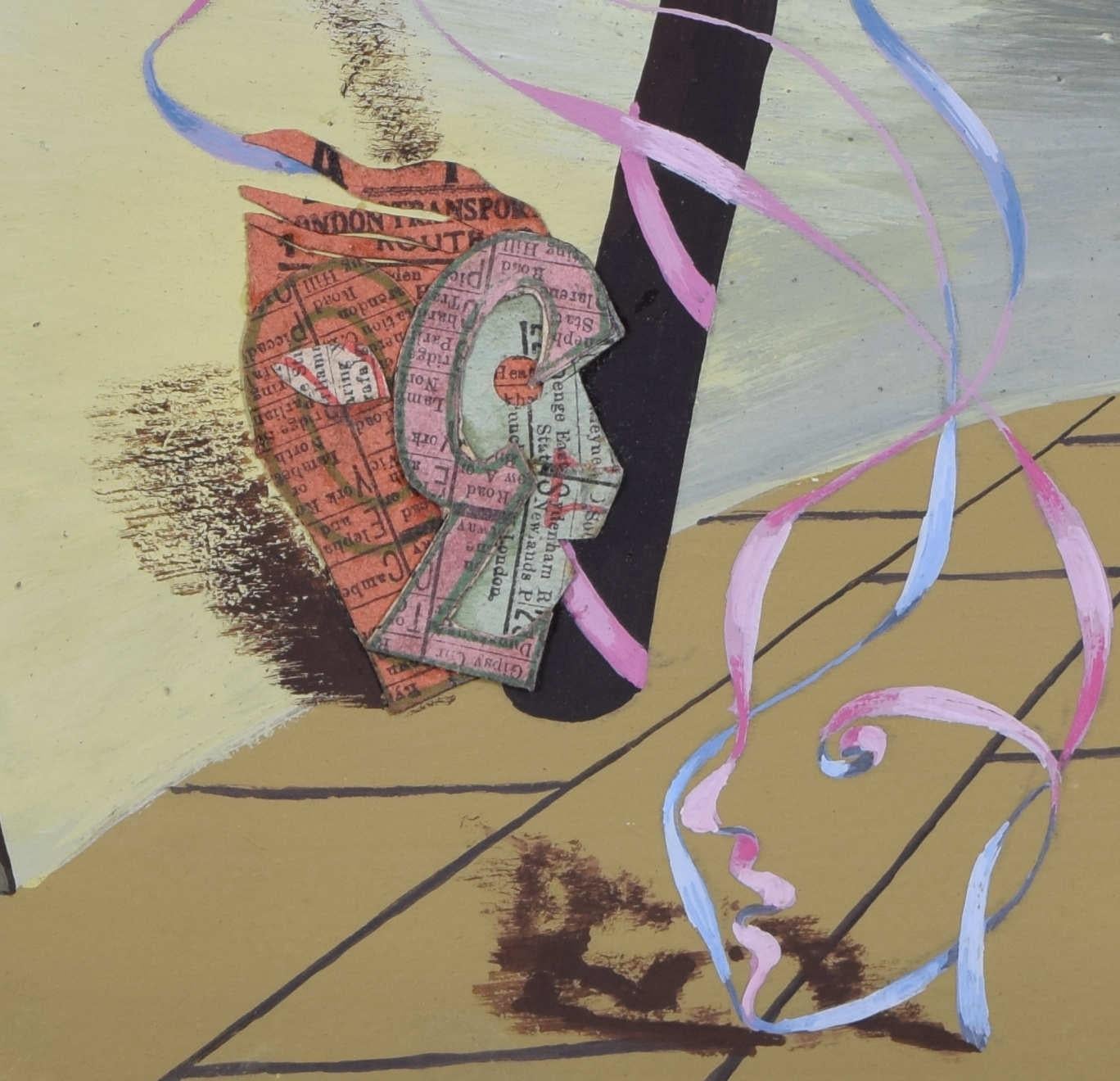 Ribbons of Memory, surrealistische Komposition von D Ollard im Angebot 4