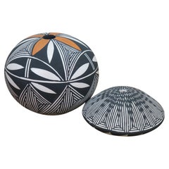 D. Patricio Acoma New Mexico Native Southwestern Pueblo Pottery Vases