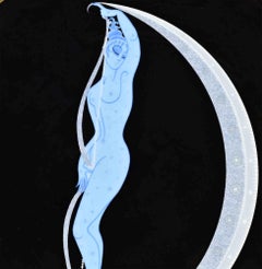 D Plate - The Alphabet after Erté, 1986