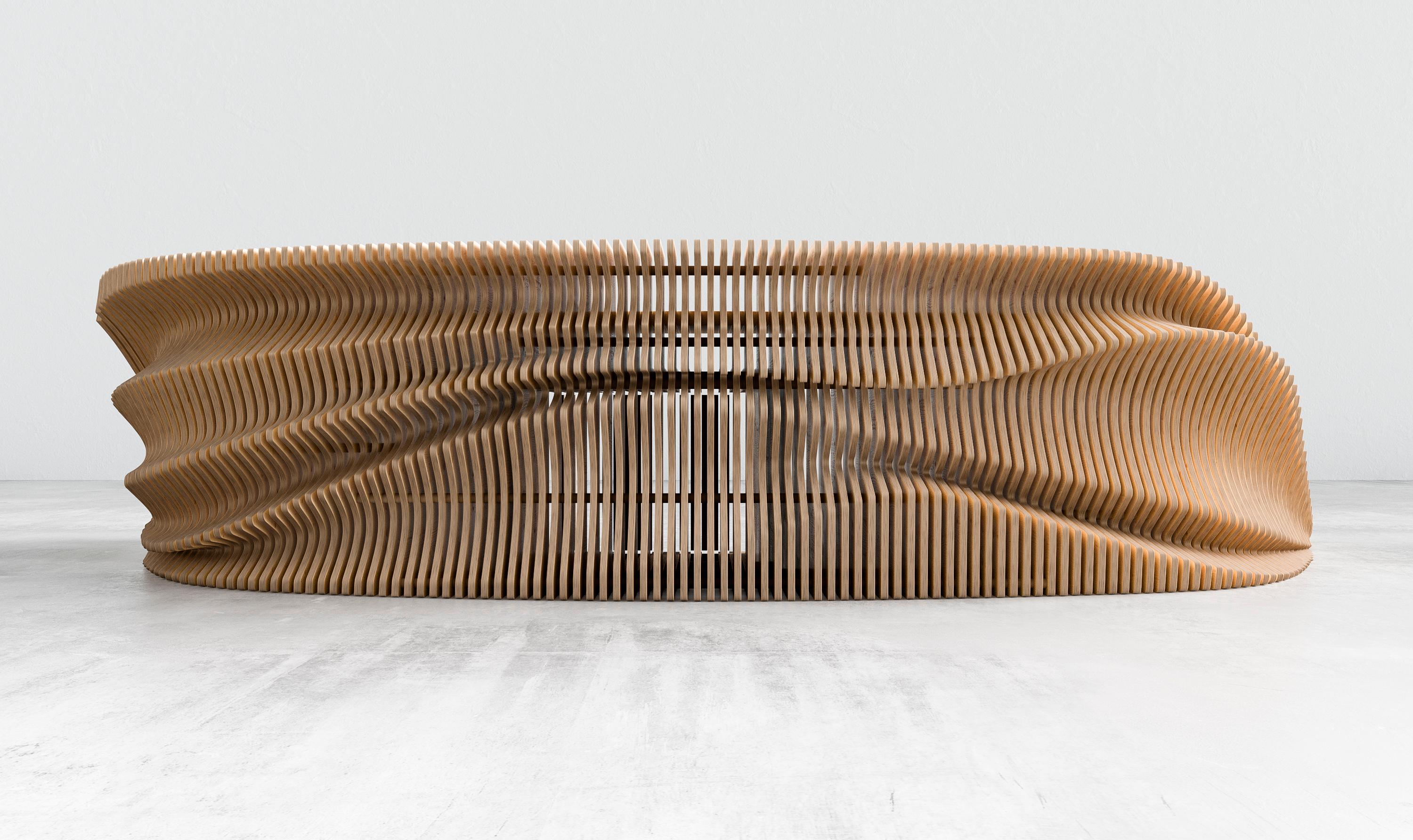 D reception desk In New Condition For Sale In Denpasar, ID