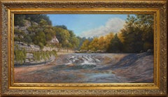 "Rushing River" Texas Landscape
