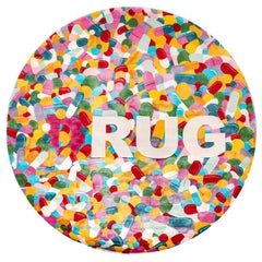 Tapis rond D-Rug de Damiano Spelta