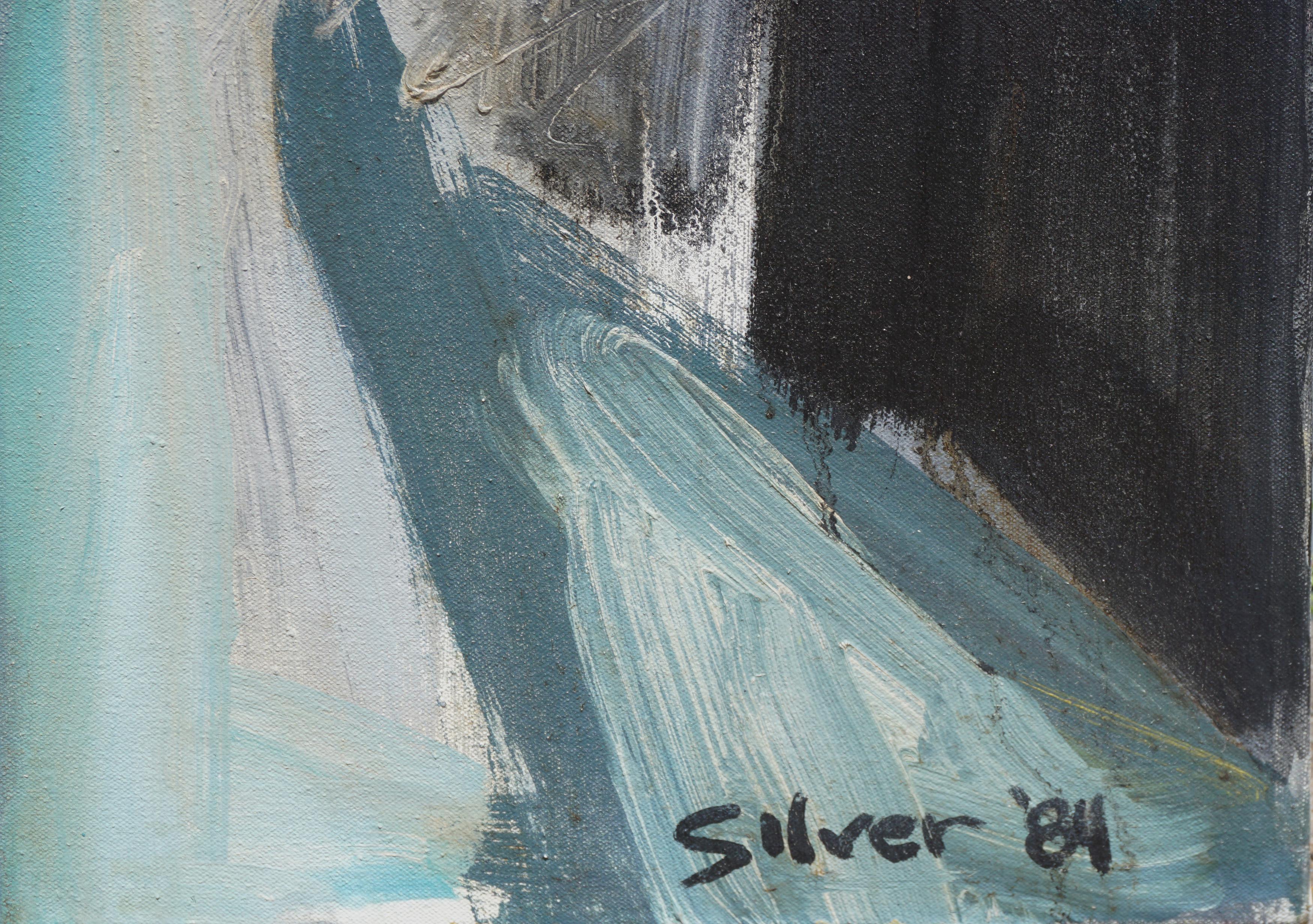 Nello Studio A dell'Artista Astratto - Painting Espressionista di D.S. Silver