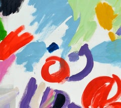 Modern Liberty, Large-Scale Rainbow Abstract Expressionism