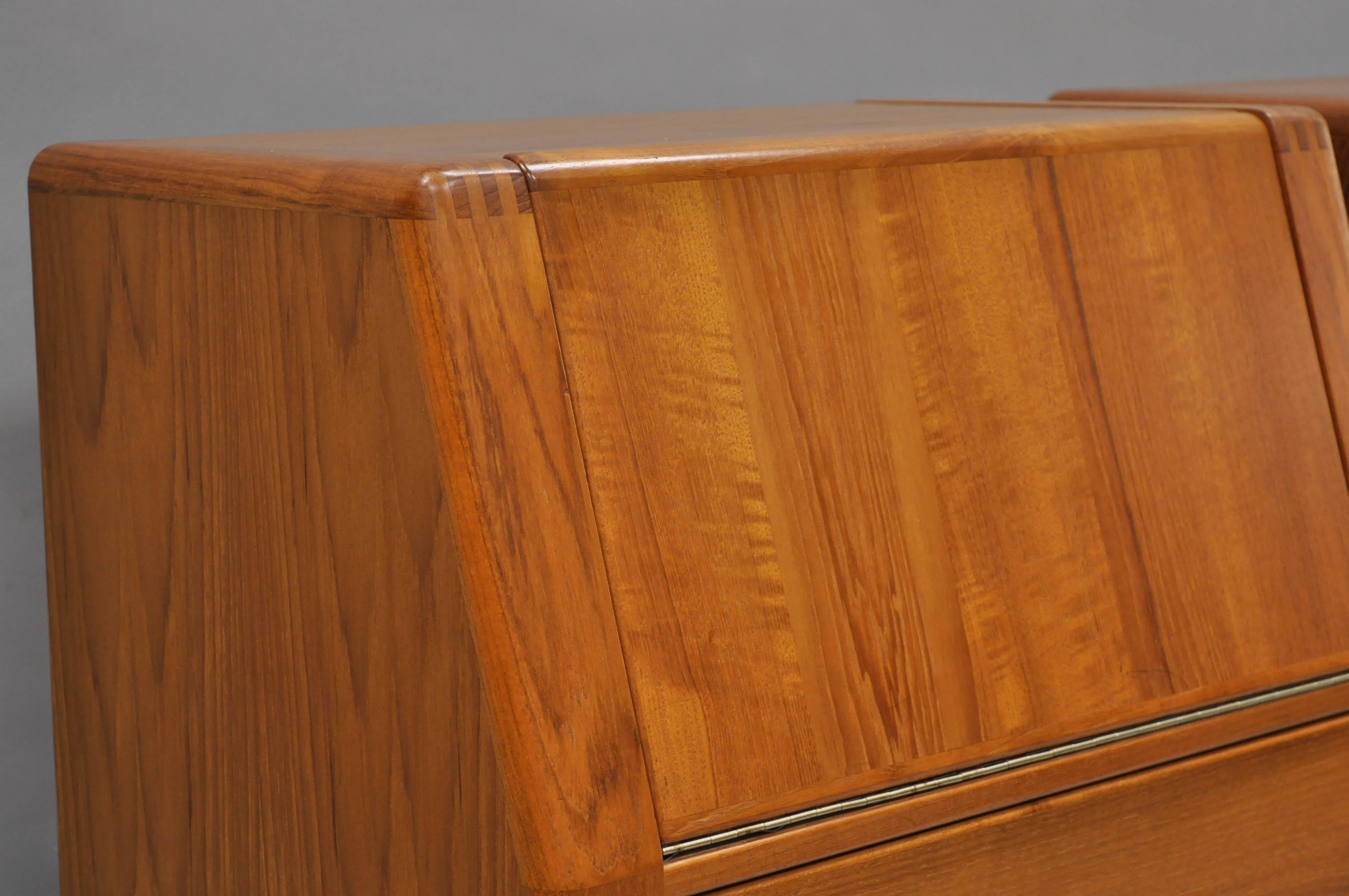 danish modern nightstands