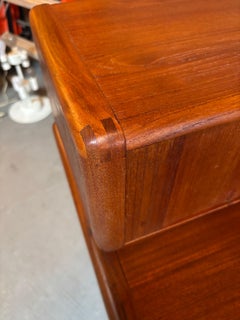 D-Scan Danish Solid Teak Desk