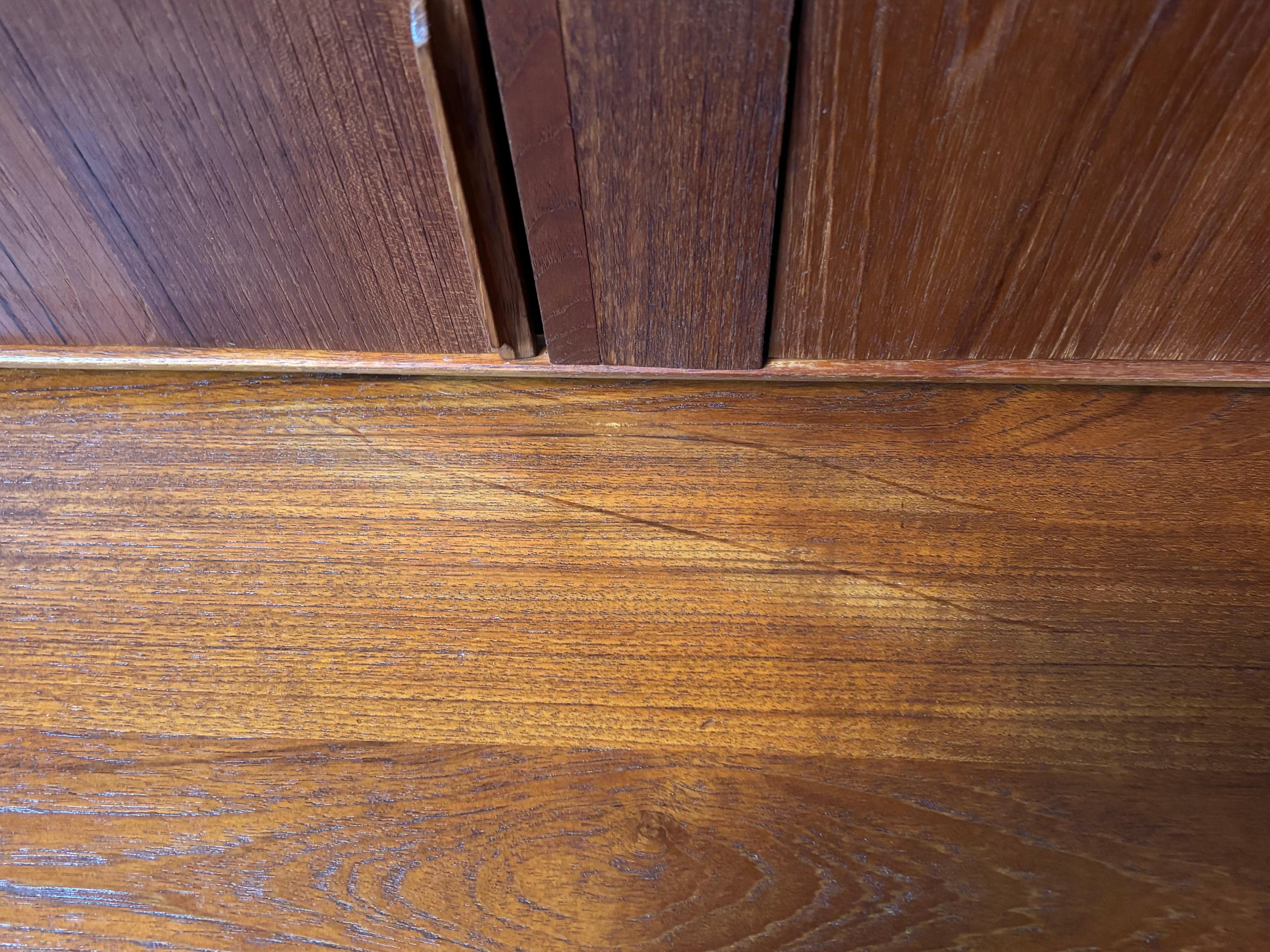 D-Scan Danish Solid Teak Desk 17