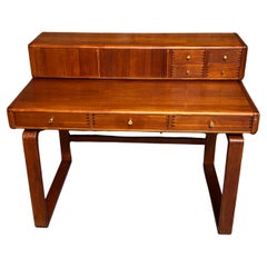D-Scan Danish Solid Teak Desk