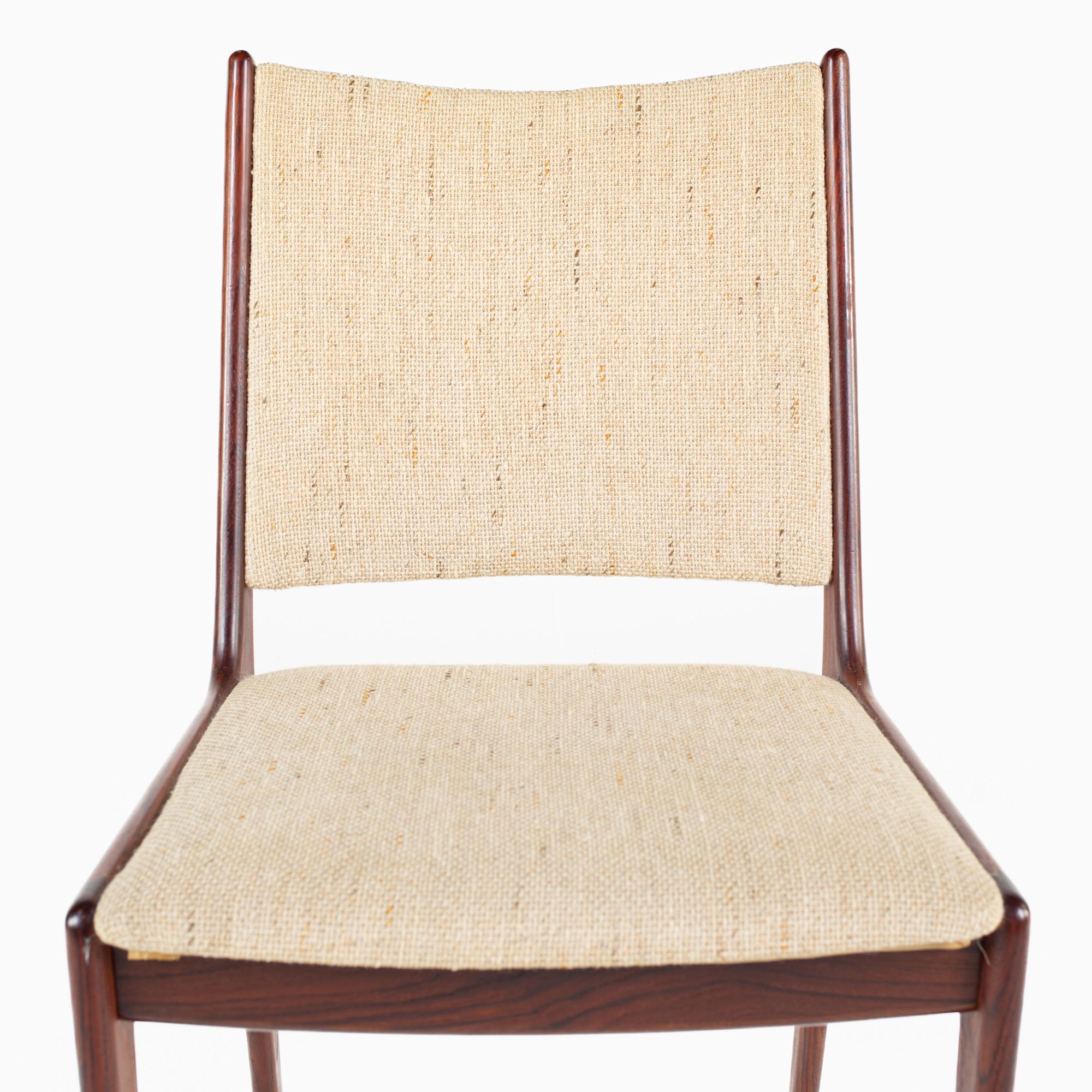 D Scan Mid-Century Danish Rosewood Dining Chairs, Set of 2 4