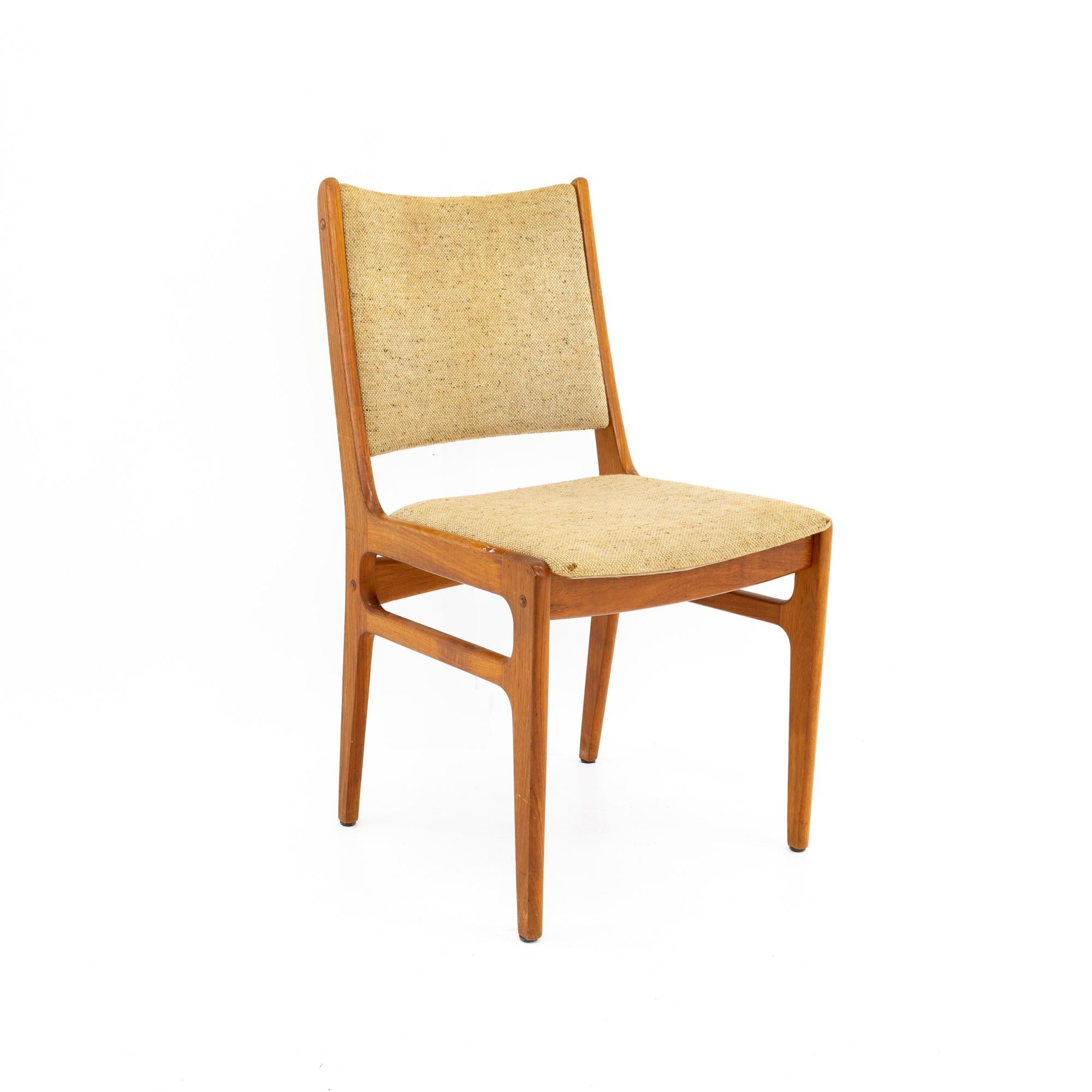 Singaporean D-Scan Mid Century Dining Chair, Set of 3