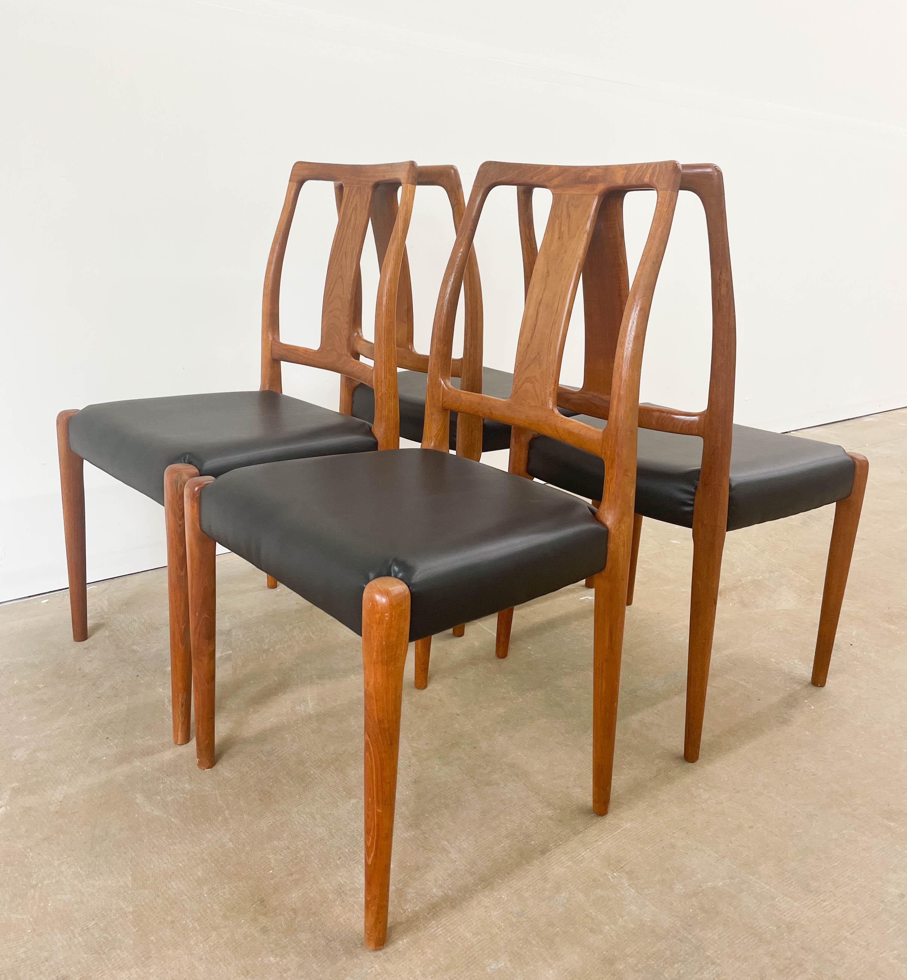 D-Scan Teak Dining Chairs 1
