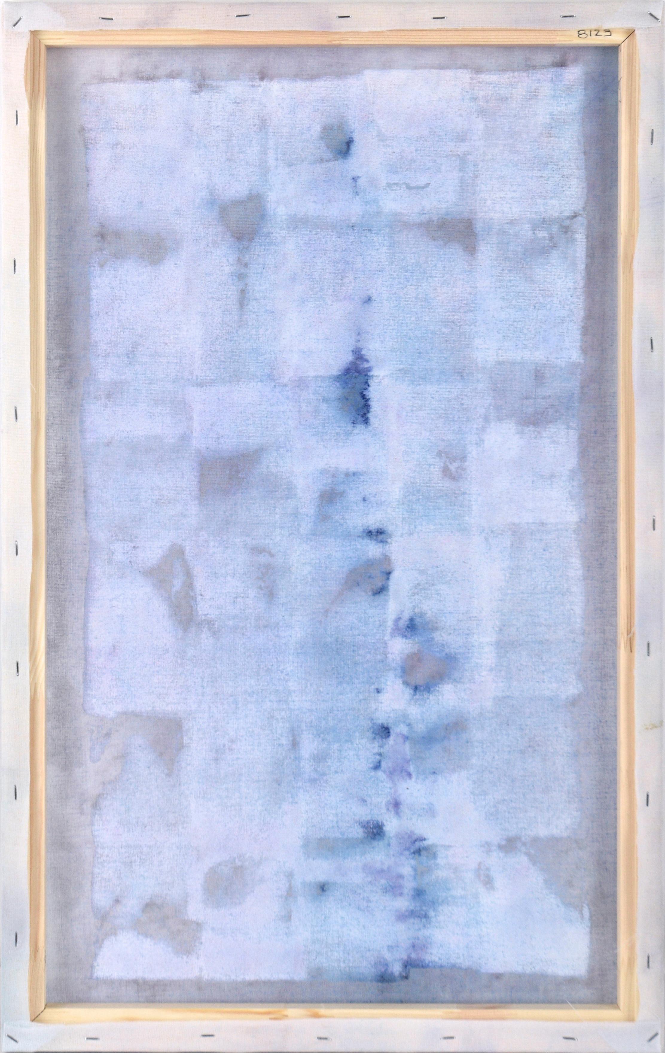 White Patches - Abstract Composition on Linen by D. Whalen For Sale 2