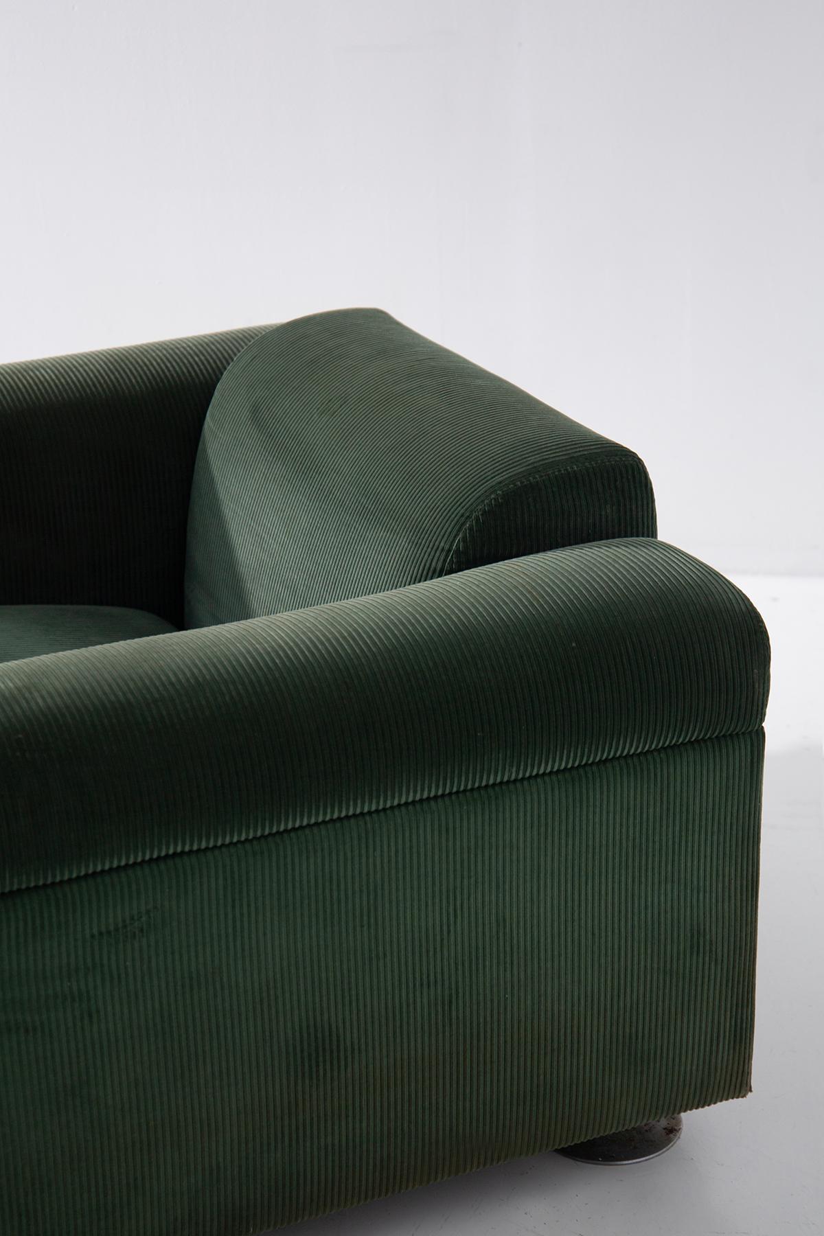 D120 armchair by Valeria Borsani and and Alfredo Bonetti for Tecno For Sale 3