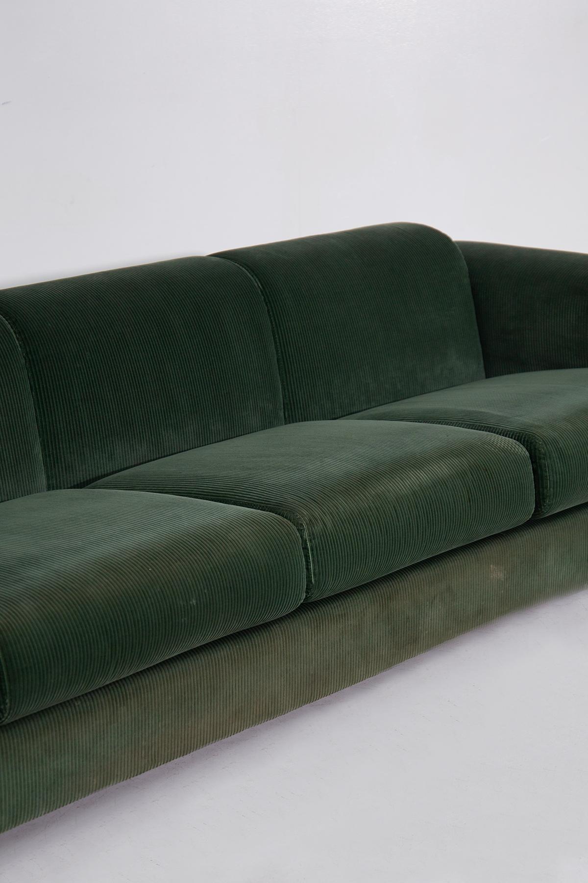 'D120' sofa Valeria Borsani and Alfredo Bonetti for Tecno In Good Condition For Sale In Milano, IT