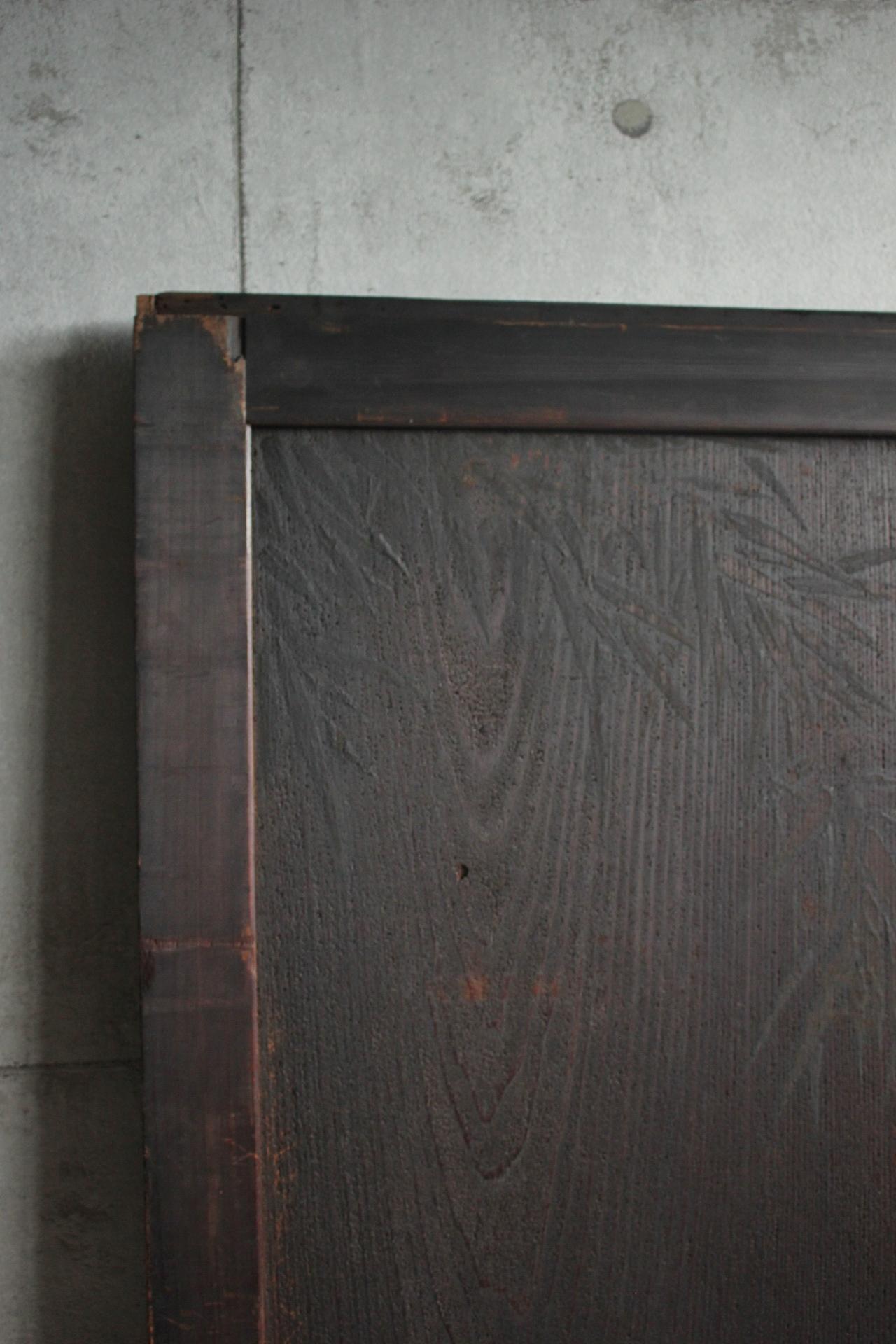 D2 Pittura giapponese d'antiquariato, porta scorrevole, accessori, Peonia e Bambù in vendita 10