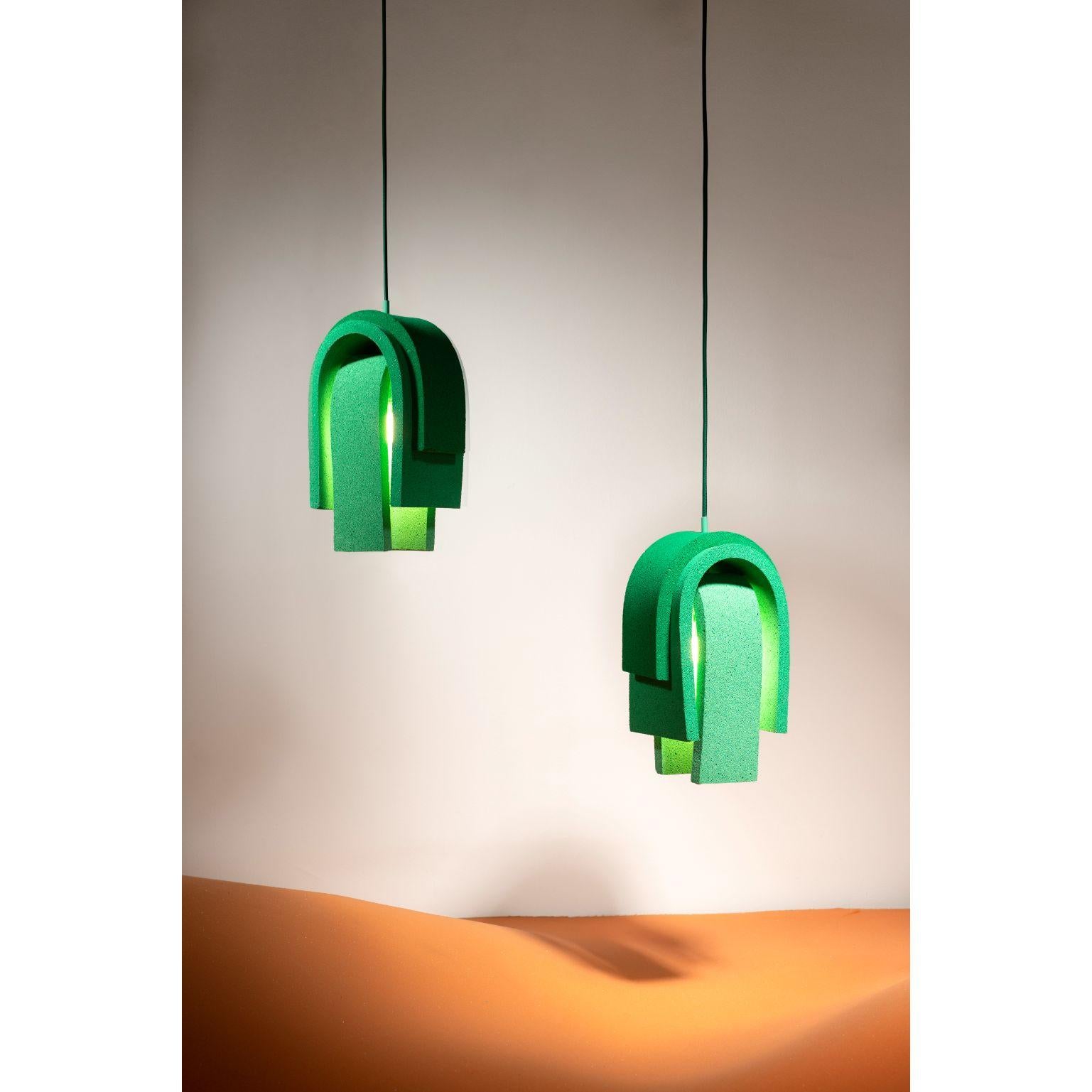 D33 - pendent by Cultivado Em Casa
Dimensions: 24 x 15 x 35 cm
Materials: D33 foam, acrylic paint, acrylic resin, carbon steel.

Also Available: different colors, please contact us 

All our lamps can be wired according to each country. If
