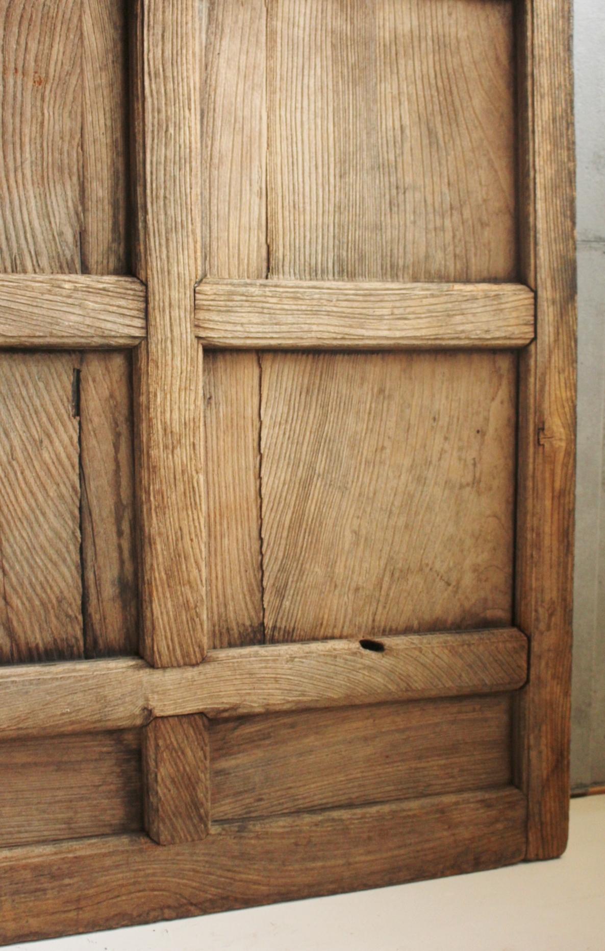 D4 Japanese Antiques, door, fittings, Temple fittings, Zelkova, Kumiko design For Sale 4