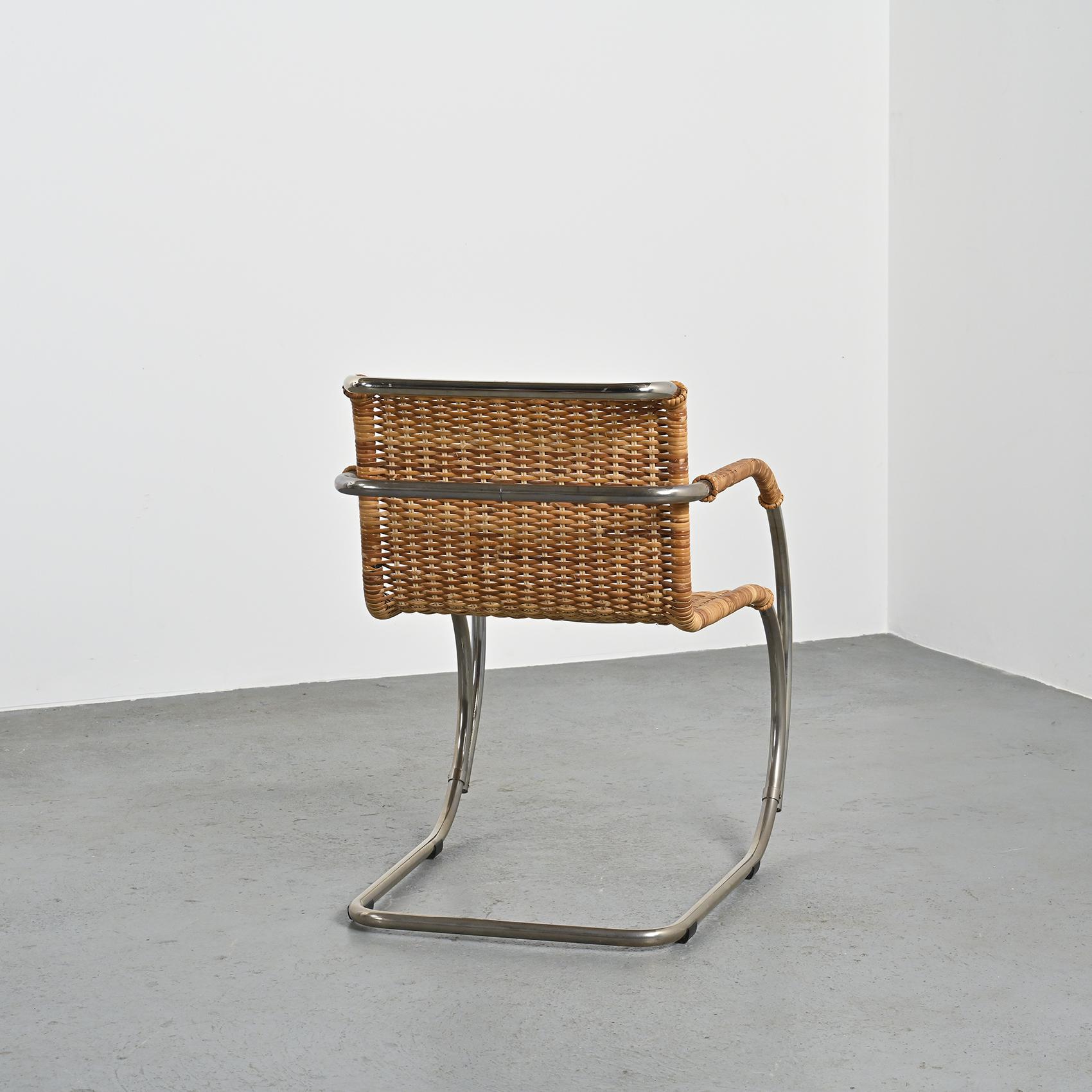 Métal Fauteuil CIRCA de Mies Van der Rohe, Tecta, Allemagne, vers 1980 en vente