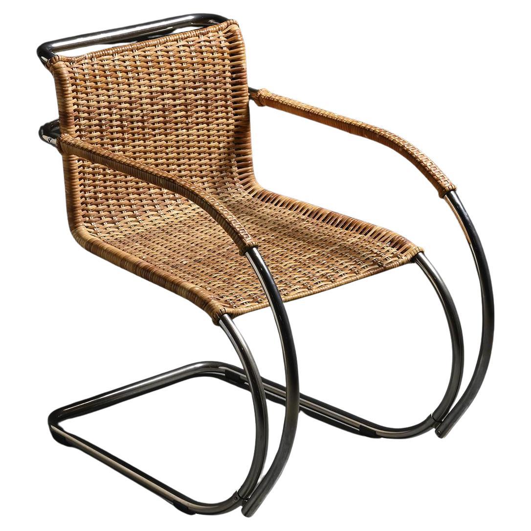 Sillón D42 de Mies Van der Rohe, Tecta, Alemania, hacia 1980