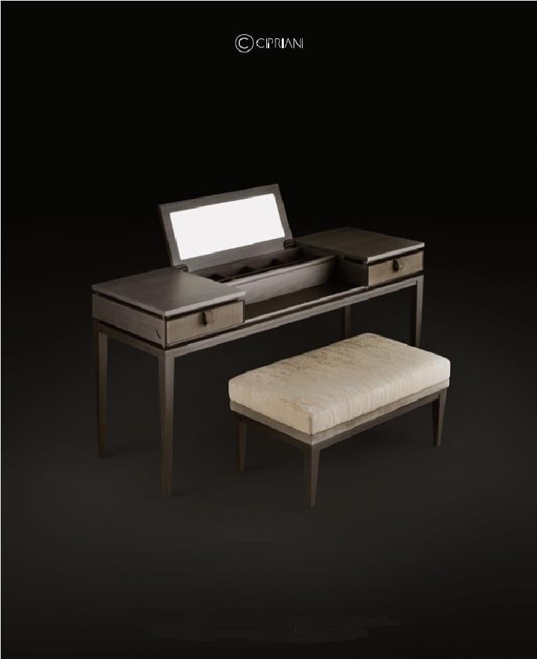 Italian D613 Dragonfly Vanity Table For Sale