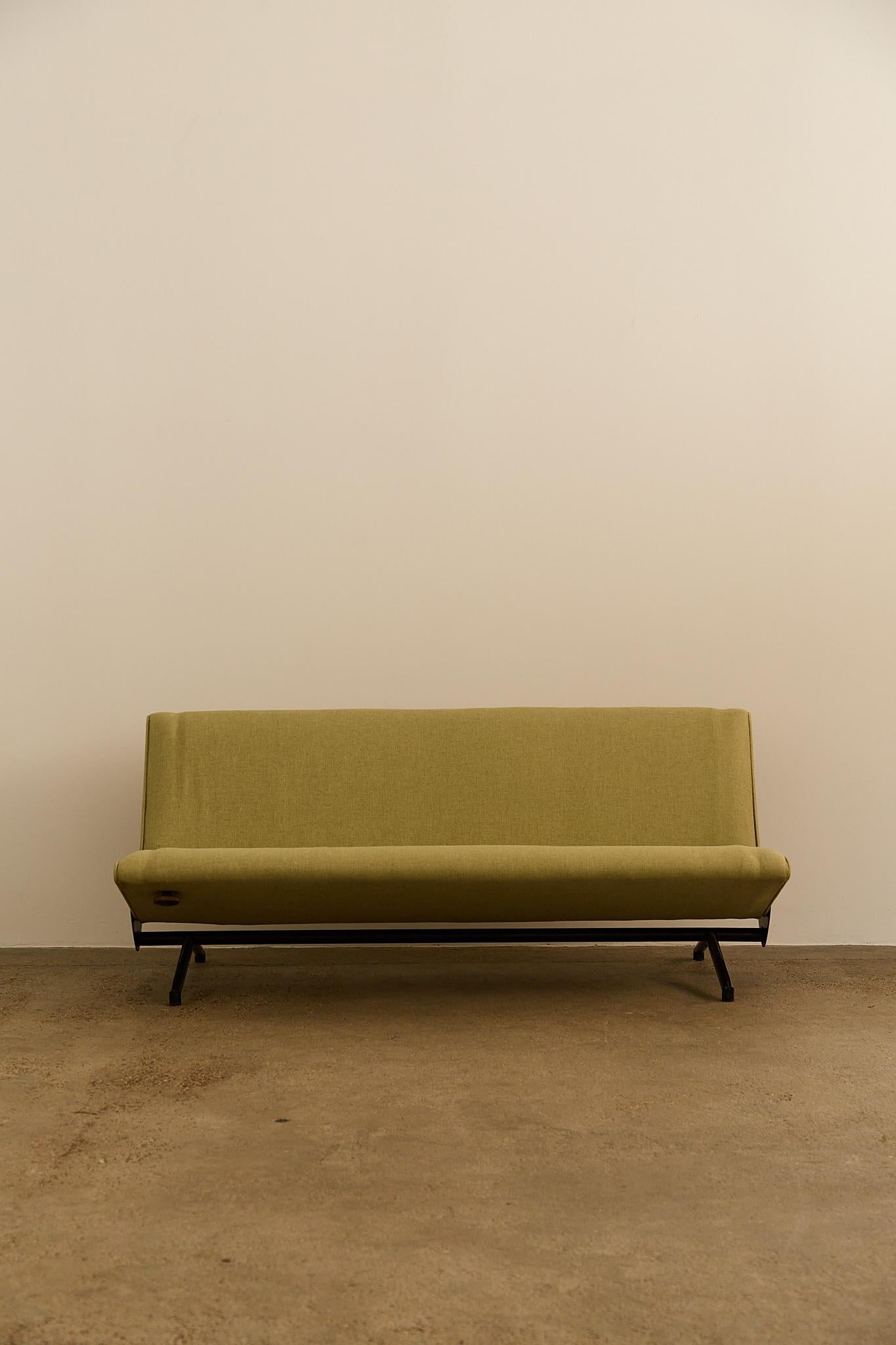 Mid-Century Modern Canapé-lit D70 par Osvaldo Borsani en vente