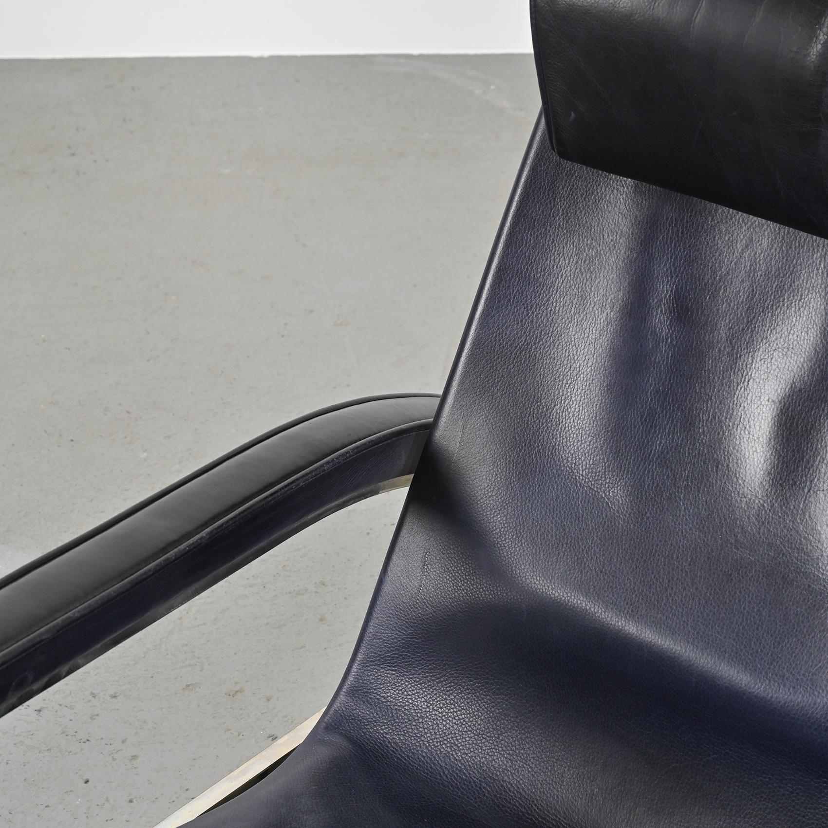 D80 Leather Armchair by Jean Prouvé, created 1928  1