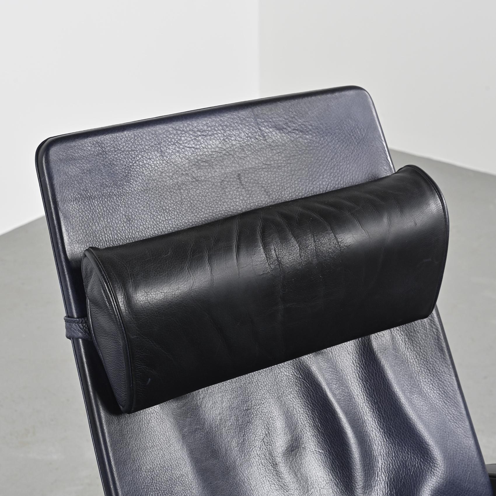 D80 Leather Armchair by Jean Prouvé, created 1928  2