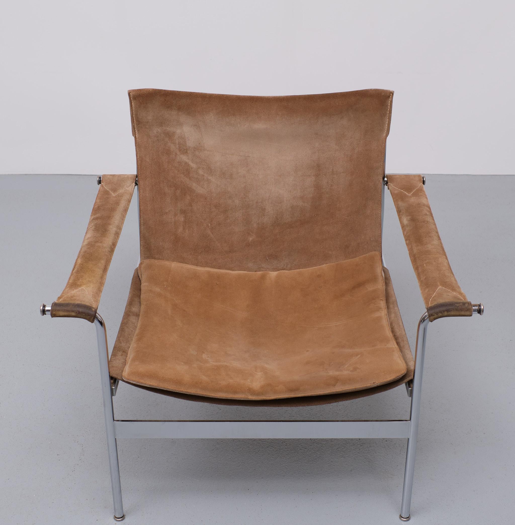 Suede D99 Lounge Chair by Hans Könecke for Tecta, 1970s