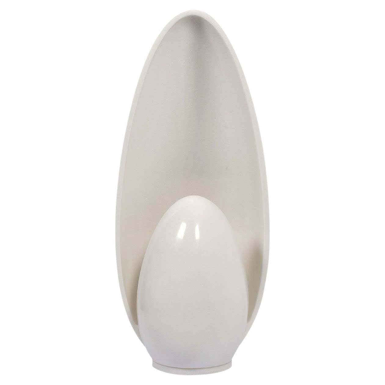 Da Vinci White Sivec Marble Table Lamp By ADL Atelier Design Lab en vente