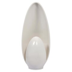 Da Vinci White Sivec Marble Table Lamp By ADL Atelier Design Lab